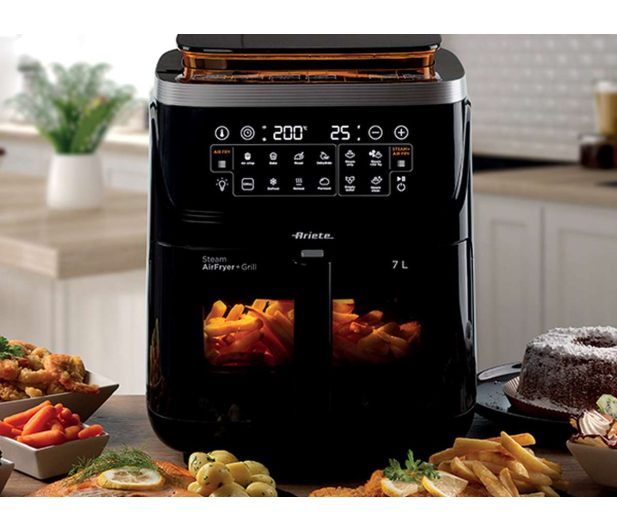 Ariete Air Fryer & Steam 463600 7L - 1616365 - zdjęcie 8